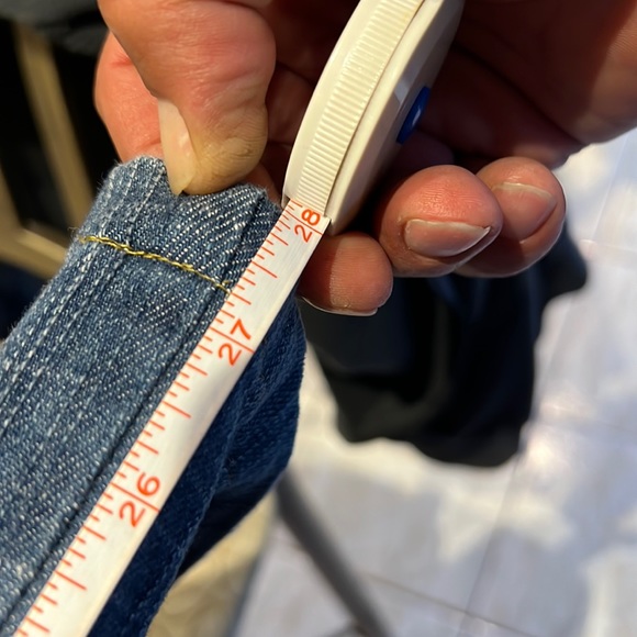 Frankie B Jeans with Green symbols on Back Pockets - Picture 11 of 13